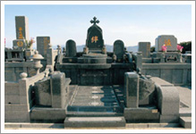 洋型墓石1
